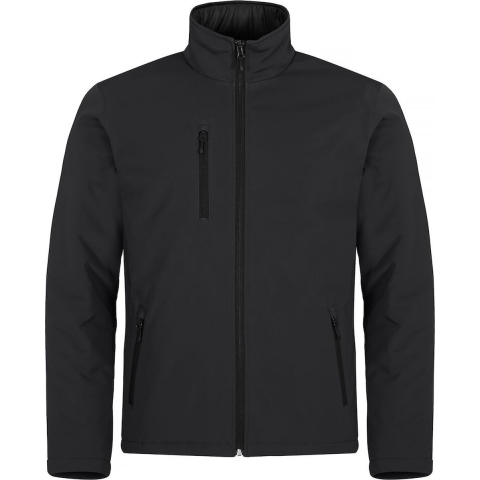 Clique 0200954 Padded Softshell - Zwart - XL