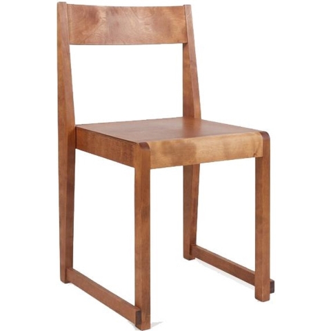 Frama 01 Eetkamerstoel Warm Bruin