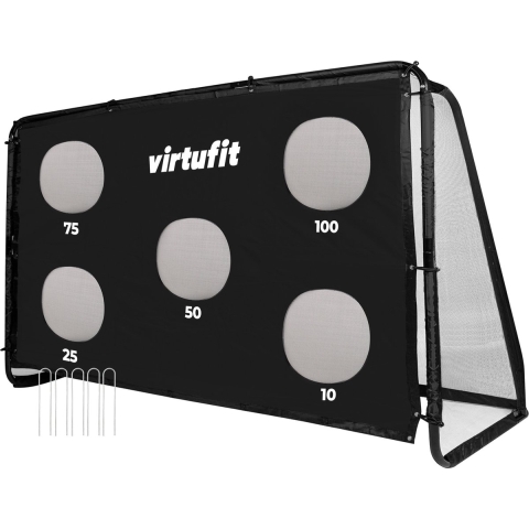 VirtuFit Voetbaldoel Pro met Doelwand - Voetbal Goal - 300 x 200 cm
