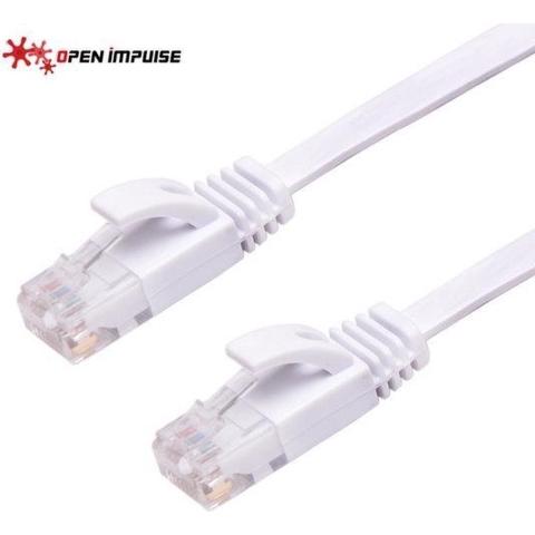 U/UTP kabel CAT6 op rol 100 meter grijs met adersplitter