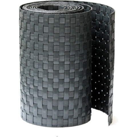 6 stuks! Privacystrook wicker antraciet - Effenso