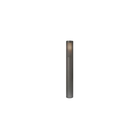 Nordlux Paallamp Aludra E27 zilver antraciet IP44 95cm - 4800844