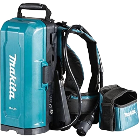 Makita 18 V ruggedragen accustation PDC01 met 2x18 V adapter, in doos - 191A64-2