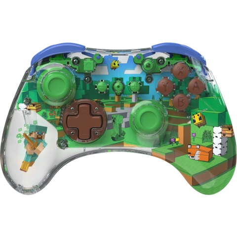 PDP Realmz Draadloze Controller - Minecraft Forest Nintendo Switch