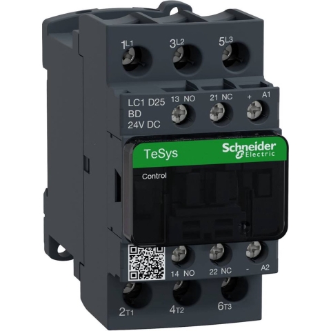 Schneider Electric LC1D25BD Contactor 1x NO, 1x NC 1 stuk(s)