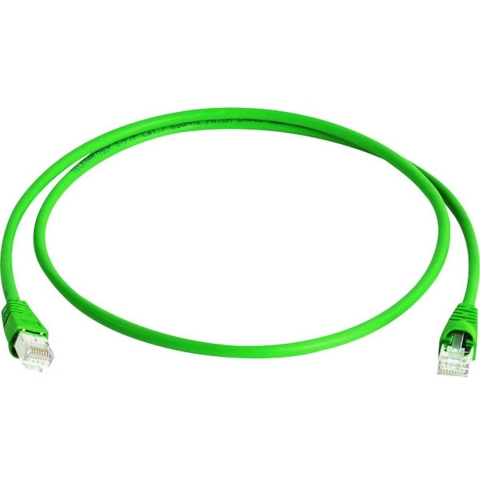 Telegärtner 100009120 RJ45 Netwerkkabel, patchkabel CAT 6A S/FTP 25.00 m Groen Vlambestendig, Halogeenvrij, UL gecertificeerd 1 stuk(s)