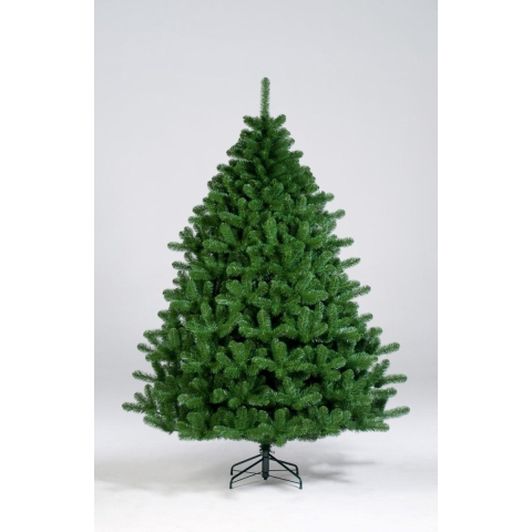 Kunstkerstboom Norway Spruce Blauw 180 cm D128 cm met warme LED-verlichting kerstboom - Holiday Tree