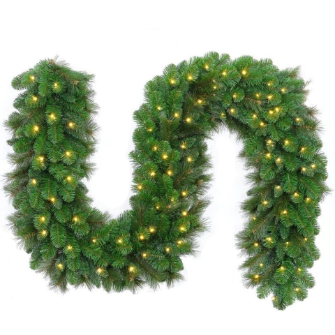Kerstslinger Grandville Garland 540 x 35 met Led verlichting kerstboom - Holiday Tree