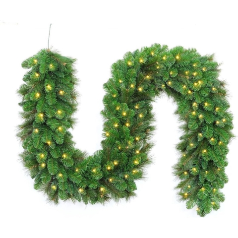 Kerstslinger Grandville Garland 270 x 35 met Led verlichting kerstboom - Holiday Tree