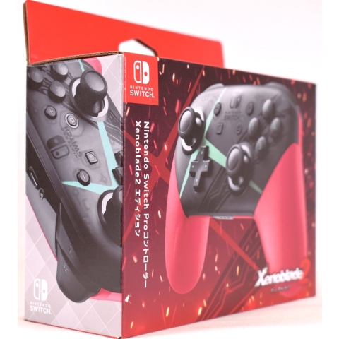 Nintendo Switch Pro Controller (Xenoblade Chronicles 2 Edition) (import Japan)