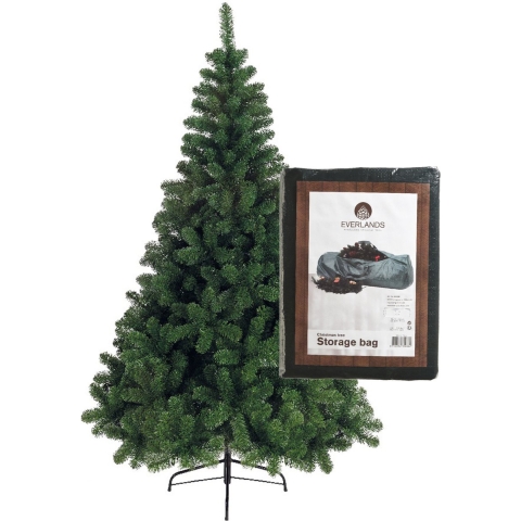 Bellatio Decorations kerstboom 150 cm met opbergzak -