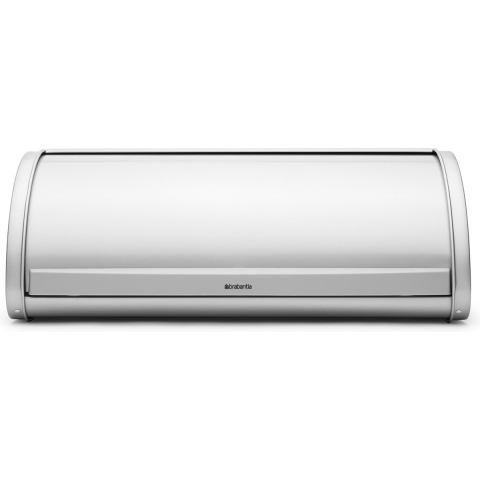 Brabantia Broodtrommel met Schuifdeksel 26.2x44.5x17.3 cm Metallic Grijs