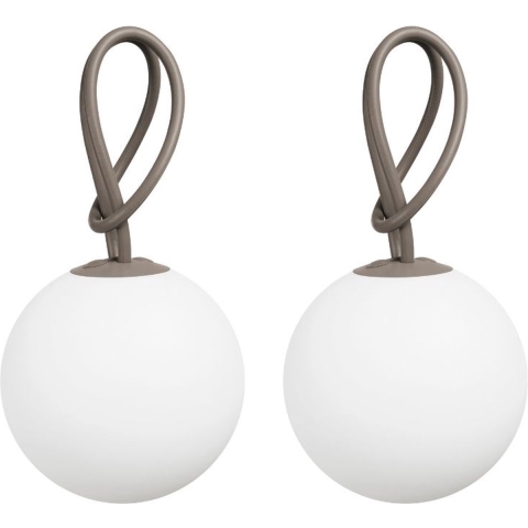 Fatboy Bolleke Hanglamp LED Oplaadbaar Set Van 2 Taupe