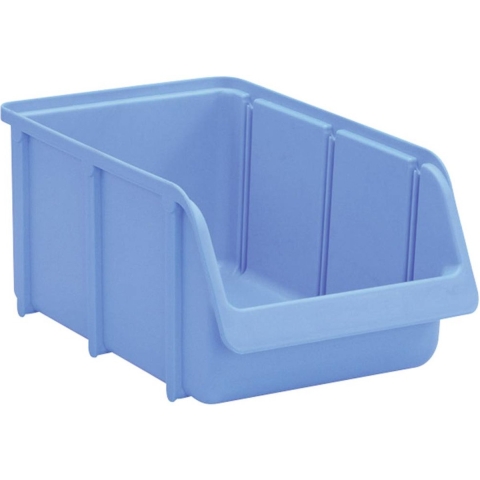 Hunersdorff Magazijnbak | L332/290xB207xH155mm | PP blauw | stapelbaar | 12 stuks - 674300 674300