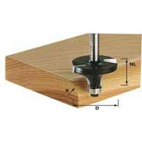 Festool Accessoires HW S8 D20,7/R4 KL Afrondfrees | 491011