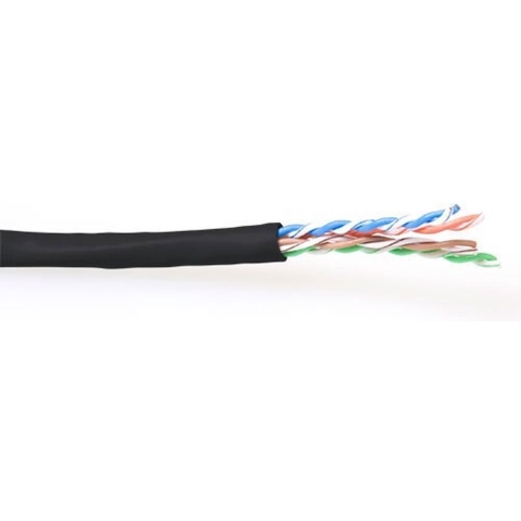 C6 U/Utp Patch Pvc Black  100M
