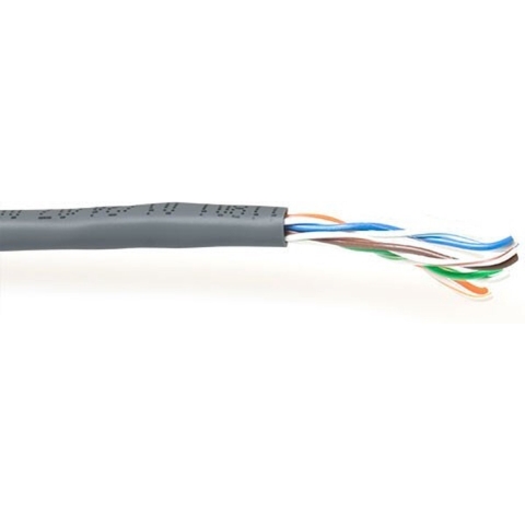 Cat5E U/Utp Solid Pvc Gy  305M