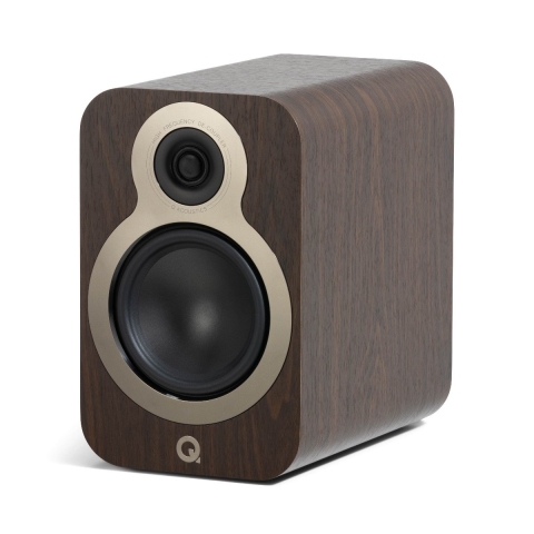 Q Acoustics: 3030c Boekenplank Speakers - 2 Stuks - Claro rosewood