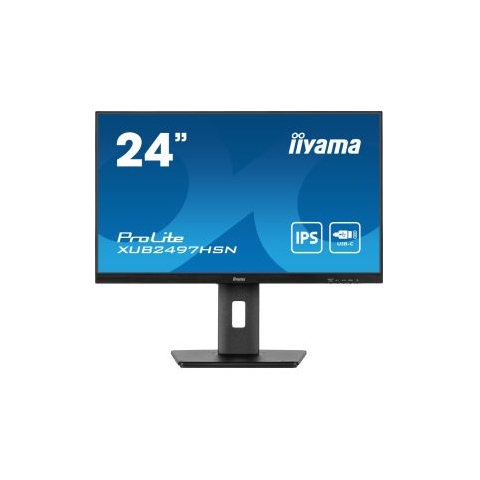 Iiyama ProLite XUB2497HSN-B2 24  Full HD 100Hz USB-C IPS Monitor