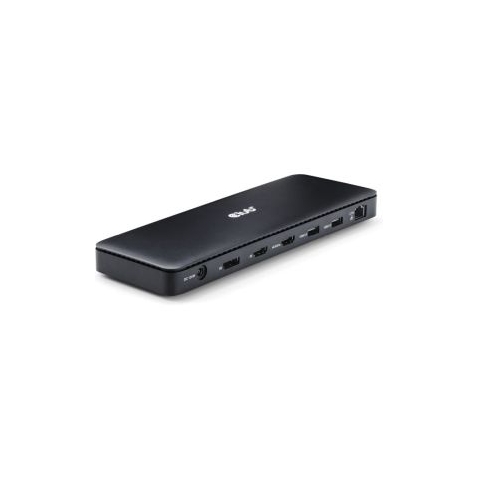 CLUB3D Thunderbolt 4 Certified 11-in-1 dockingstation voor mobiel apparaat Universeel Zwart