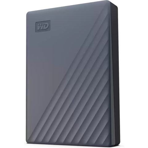 WD My Passport USB-C 5TB grijs