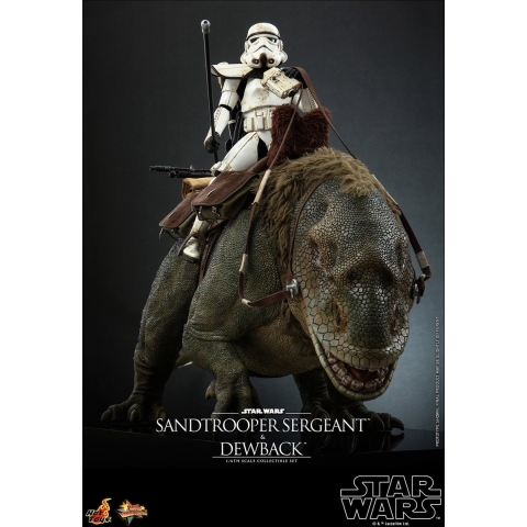 Hot Toys Star Wars Sandtrooper Sergeant & Dewback