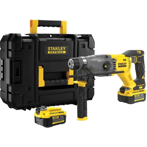 Stanley FATMAX SFMCH900M22 18V Brushless SDS+ Accu Boorhamer | 2x 4,0Ah | In TSTAK Koffer - SFMCH900M22-QW