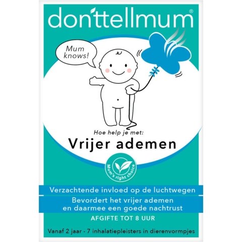 12x Donttellmum Inhalatiepleisters 7 stuks