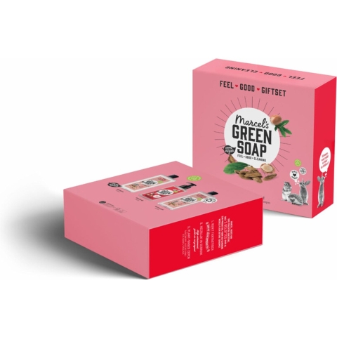 6x Marcel's Green Soap Giftbox Argan&Oudh 3 stuks
