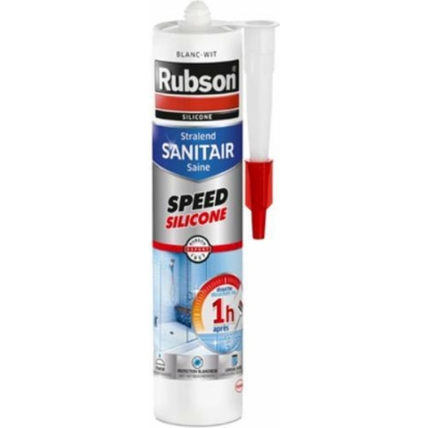 12x Rubson Siliconenkit Sanitair 280 ml
