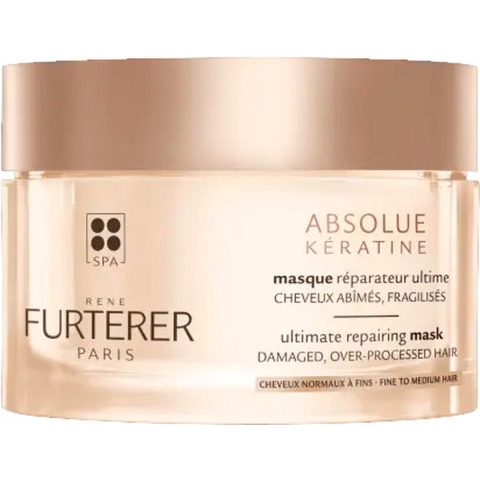 René Furterer Absolue Kératine Ultiem Herstellend Masker Normaal tot Fijn Haar | 200 ml