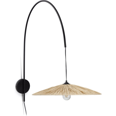 Kave Home Rosella Wandlamp Naturel