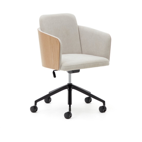 Kave Home Madai Bureaustoel Beige