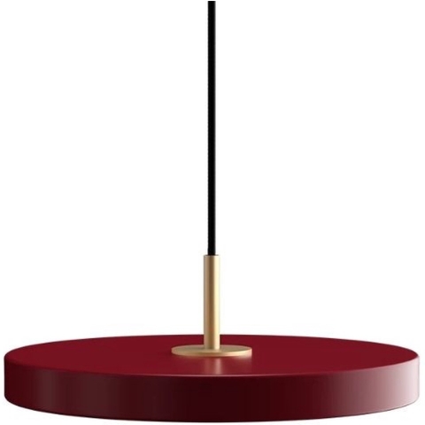 Umage Asteria HanglampØ31 LED Mini Messing/robijnrood