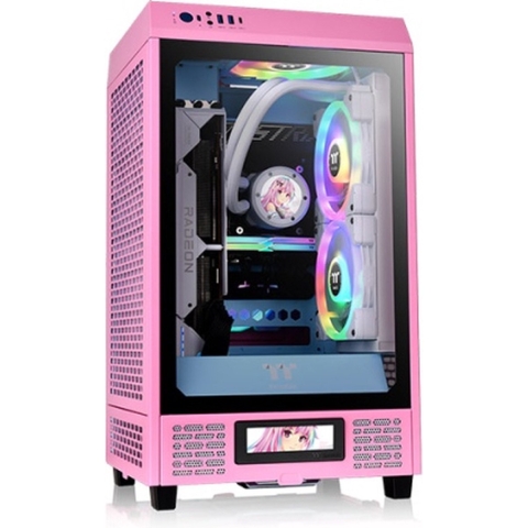 Thermaltake The Tower 200 Bubble Pink PC-behuizing Roze