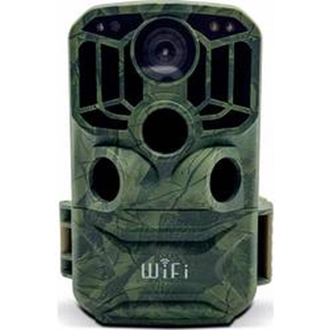 Braun Germany Scouting Cam Black800 WiFi Wildcamera Afstandsbediening, Black LEDs, WiFi, Timelapsevideo Camouflage groen
