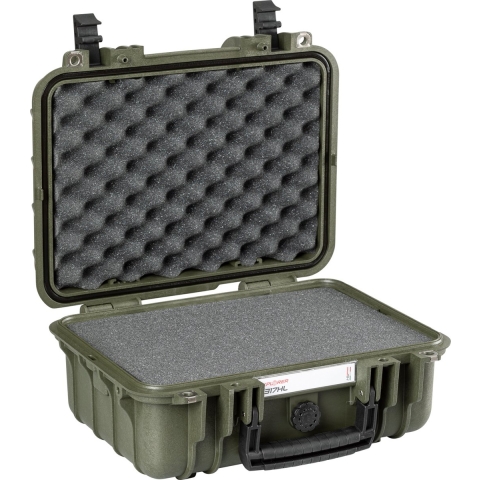 Explorer Cases 3317HL Koffer Groen met Plukschuim
