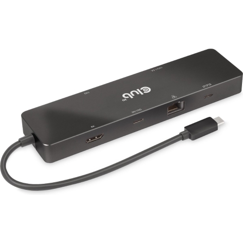 USB-C 3.2 Gen2 6-in-1 Dual displays Portable dock Dockingstation