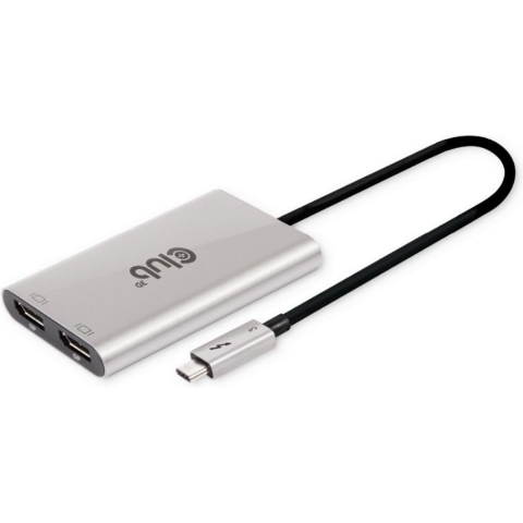 Thunderbolt 3 naar Dual DisplayPort DisplayPort Splitter