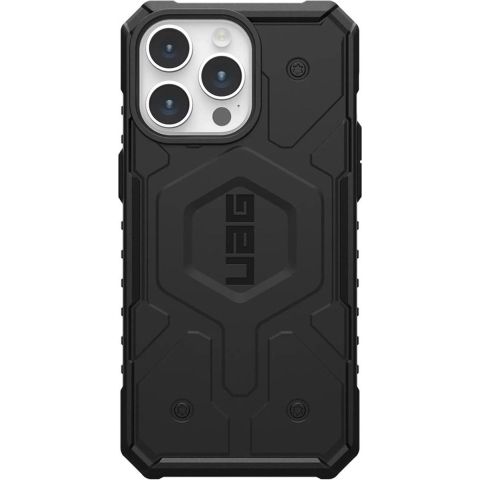 Urban Armor Gear Pathfinder MagSafe Backcover Apple iPhone 15 Pro Zwart MagSafe compatible