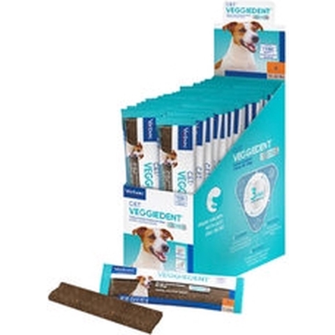 Virbac Veggiedent Single kauwstrips hond S (30 st.) 3 dozen (90 stuks)