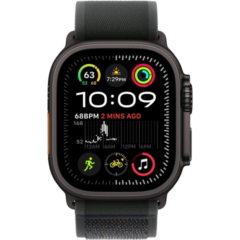 Apple Watch Ultra 2 GPs + Cellular 49mm Black Trail Loop S/m Smartwatch