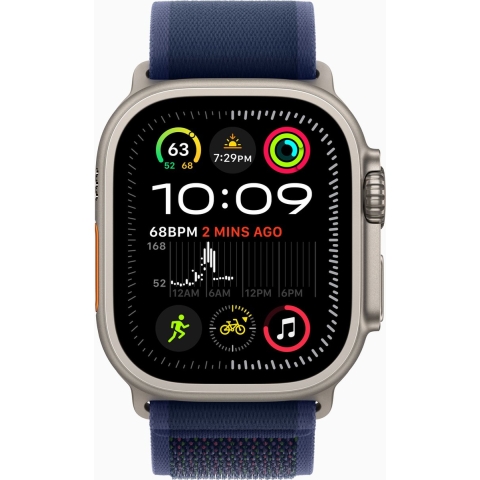 Apple Watch Ultra 2 GPs + Cellular 49mm Blue Trail Loop M/l Smartwatch