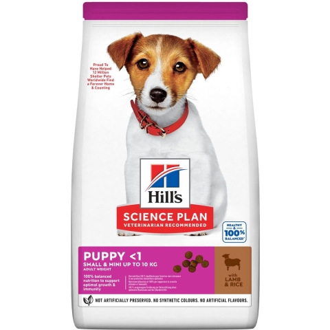 Hill&apos;s Puppy Small & Mini met lam & rijst hondenvoer 2 x 6 kg