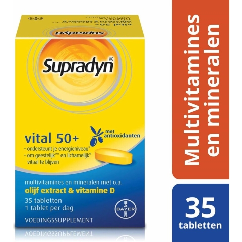 4x Supradyn Vital 50+ 35 tabletten