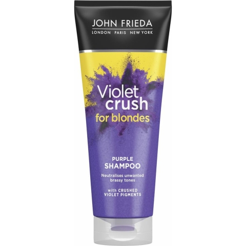 24x John Frieda Violet Crush Shampoo Purple 250 ml