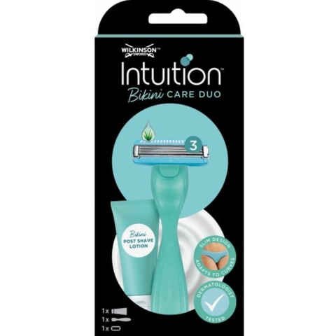 5x Wilkinson Intuition Scheermes Bikini Care Duo 3 stuks