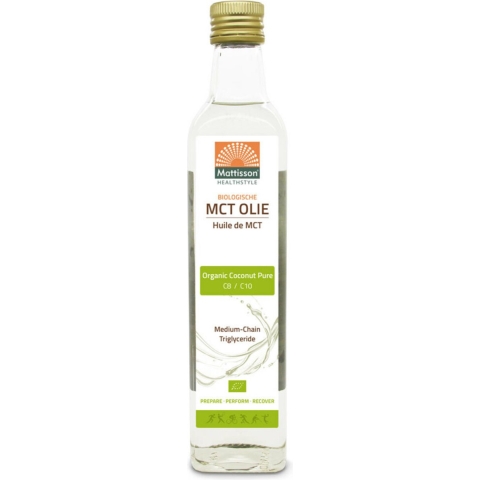 3x Mattisson MCT Olie C8/C10 Bio 500 ml