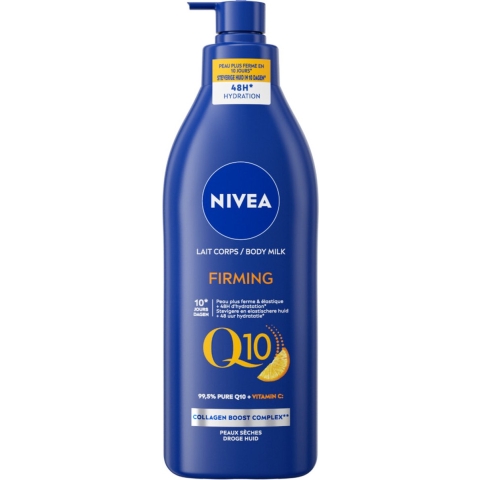 6x Nivea Bodymilk met Pomp Q10 Verstevigend 400 ml