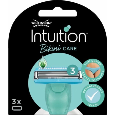 10x Wilkinson Intuition Navulmesjes Bikini Care Duo 3 stuks